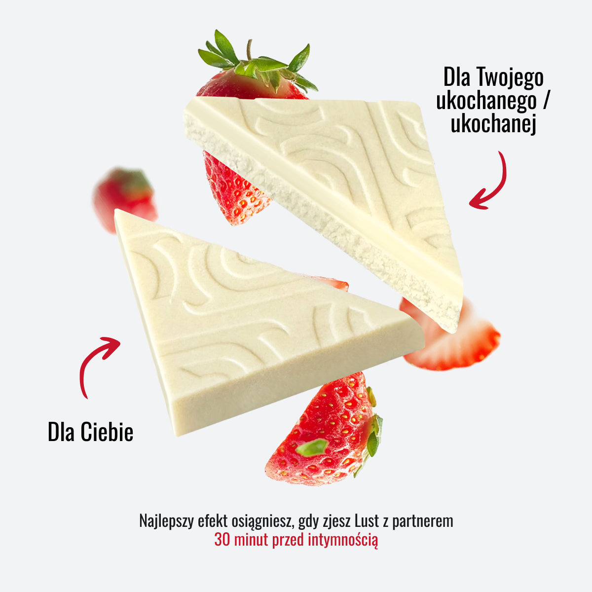 SAINT LUST PIELAIDĪGAIS BALTAIS ŠOKOLĀDE